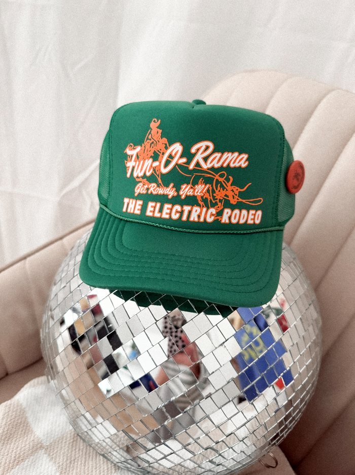 Fun-O-Rama Electric Rodeo Trucker Hat