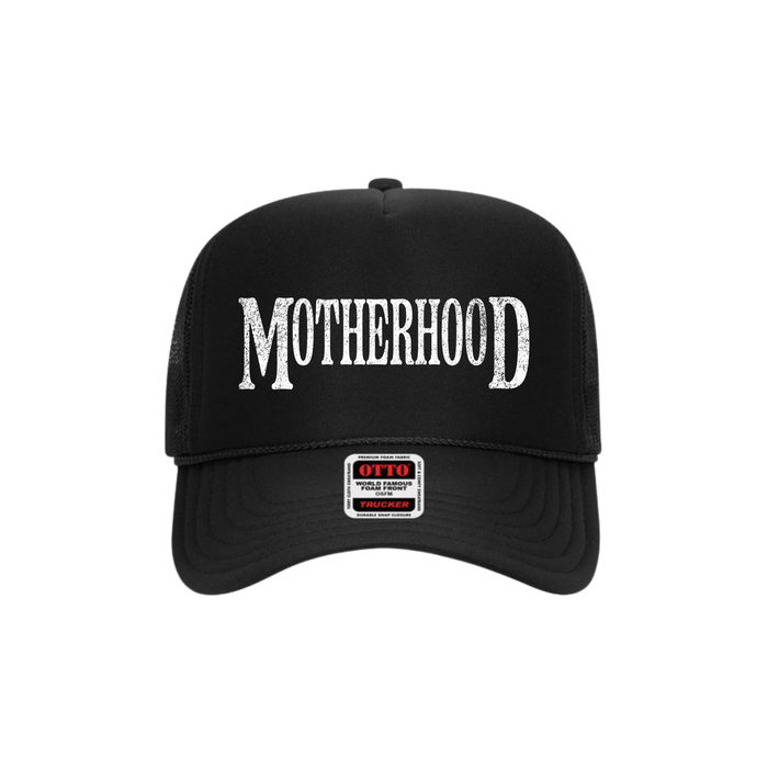 Motherhood Trucker Hat - Black (Pre-order)