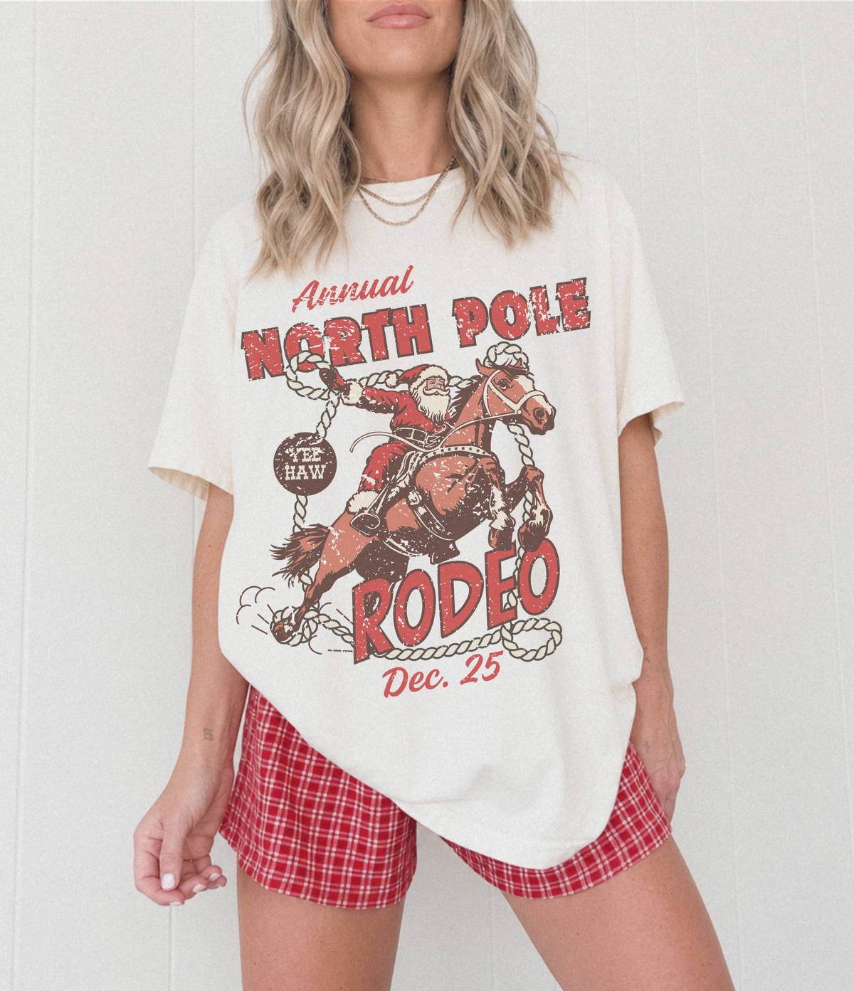 North Pole Rodeo Tee