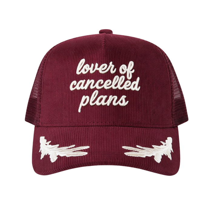 Lover of Cancelled Plans Hat