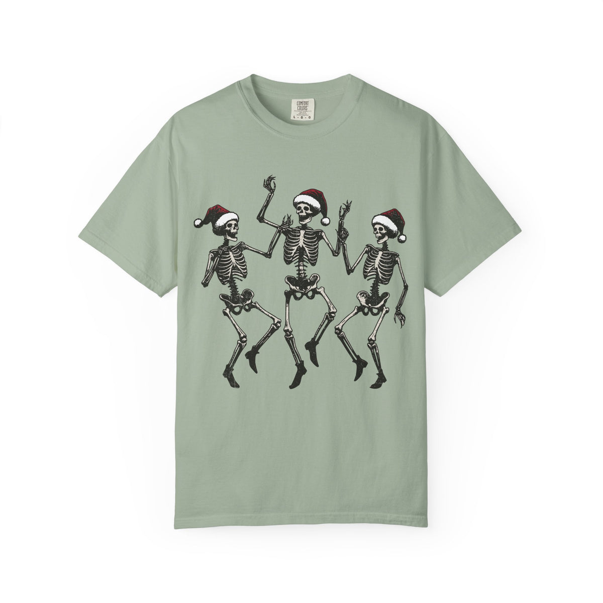 Dancing Christmas Skeletons Tee