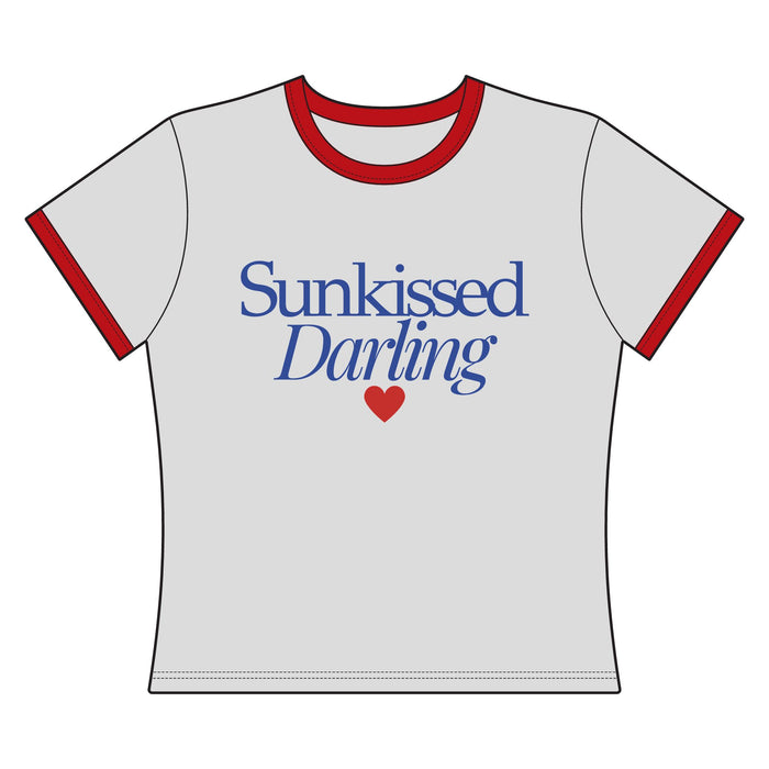 Sunkissed Darling Ringer Tee