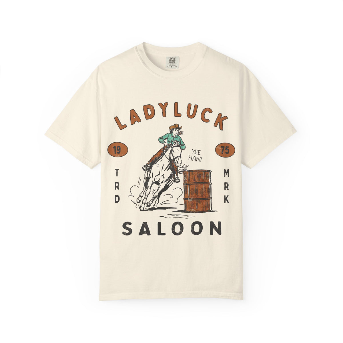 Ladyluck Saloon Cowgirl Tee