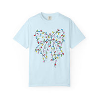 Christmas Lights Bow Tee