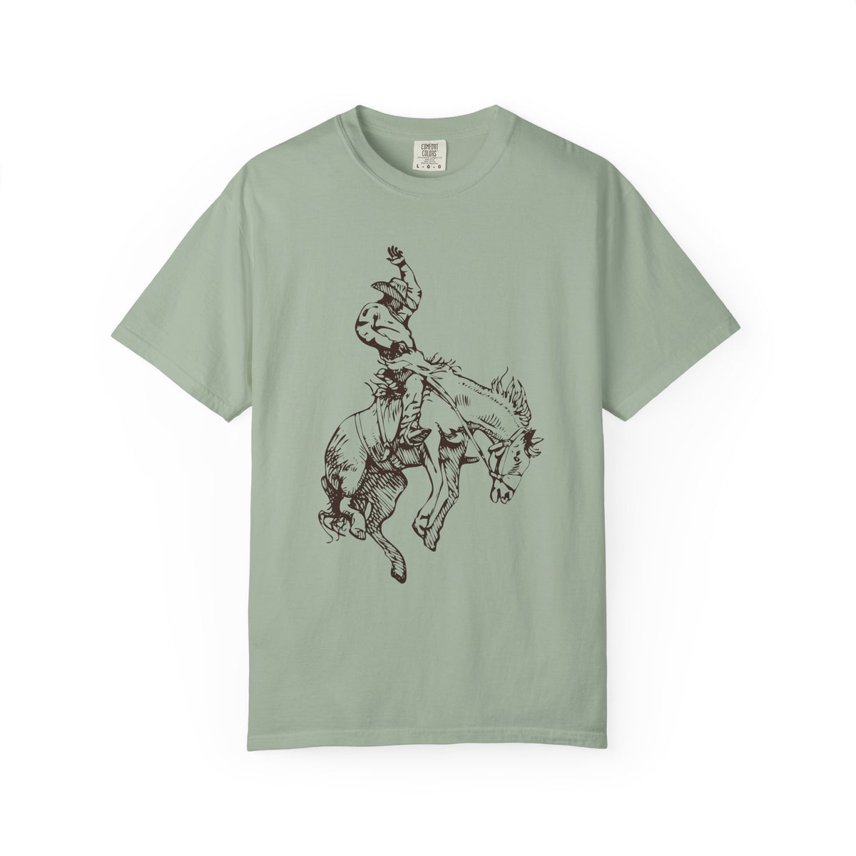 Buckin' Bronco Rodeo Cowboy Tee