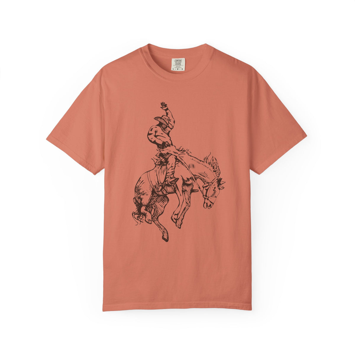 Buckin' Bronco Rodeo Cowboy Tee