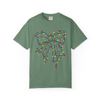 Christmas Lights Bow Tee