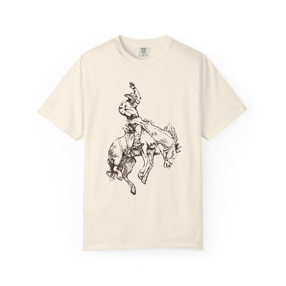 Buckin' Bronco Rodeo Cowboy Tee
