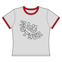 Mother Horseshoe Ringer Tee