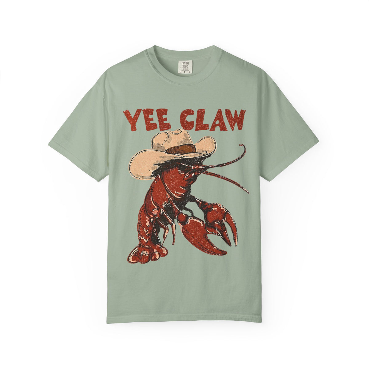 Yee Claw Lobster Cowboy Tee