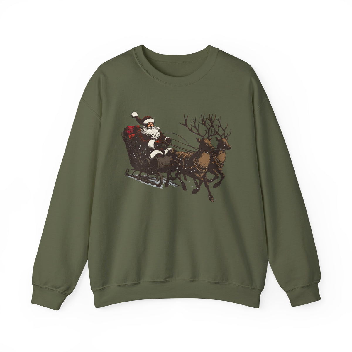 Santa and his Reindeer Crew