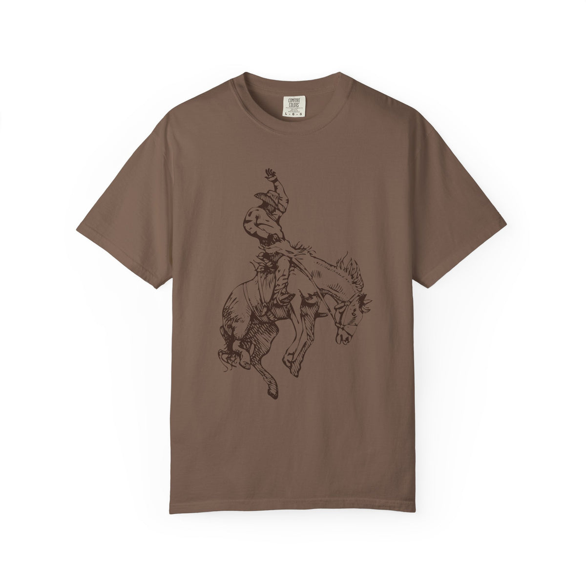 Buckin' Bronco Rodeo Cowboy Tee