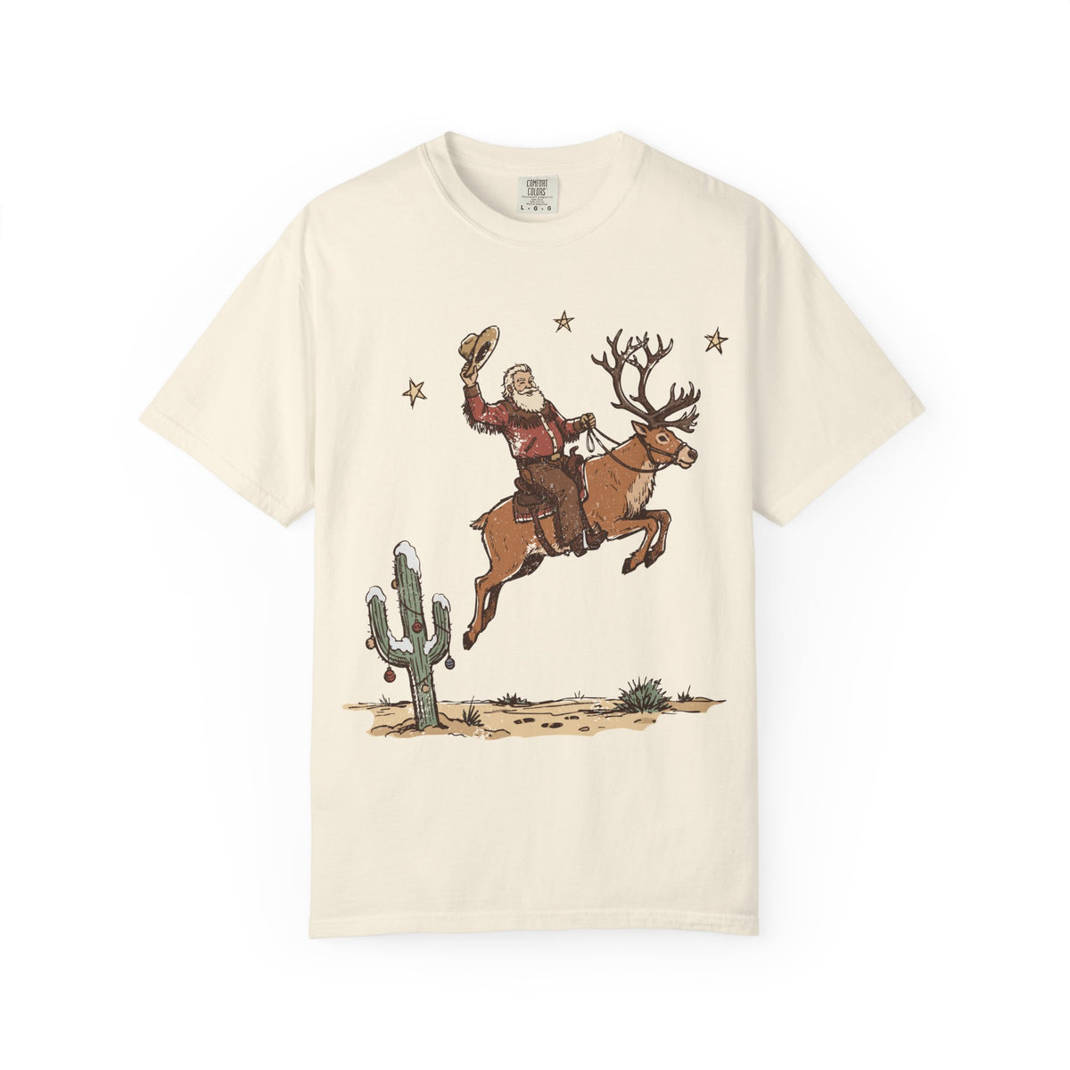Cowboy Santa Desert Tee