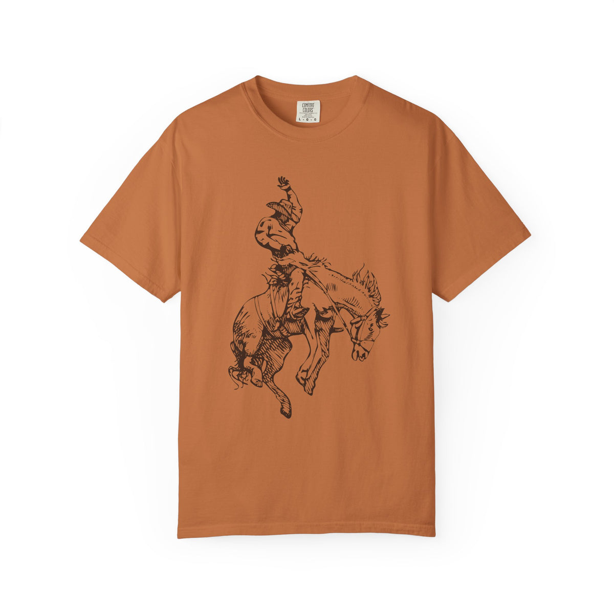 Buckin' Bronco Rodeo Cowboy Tee