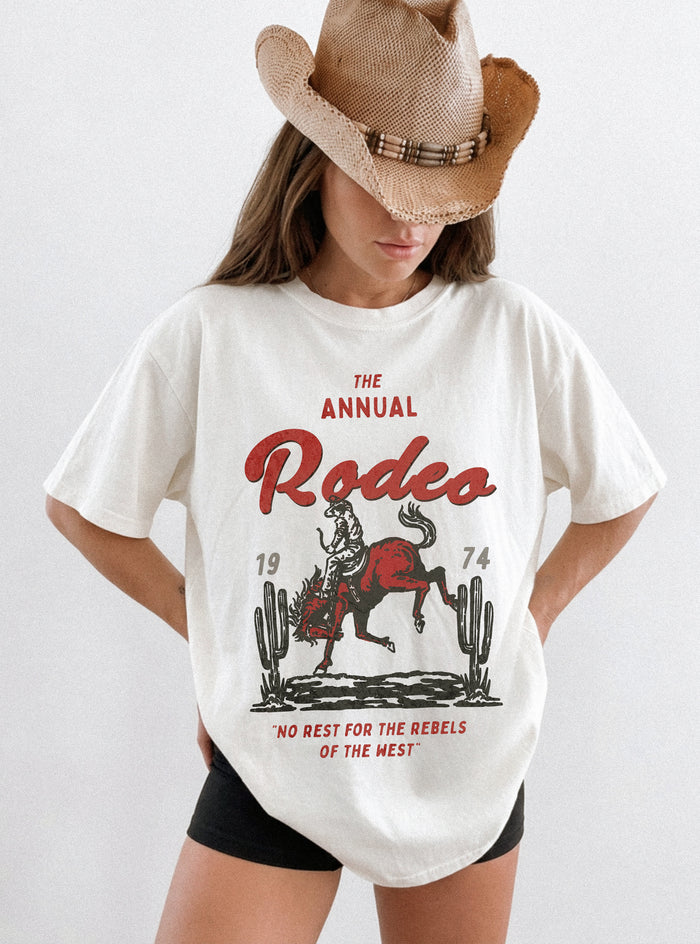 No Rest for the Rebels Rodeo Tee