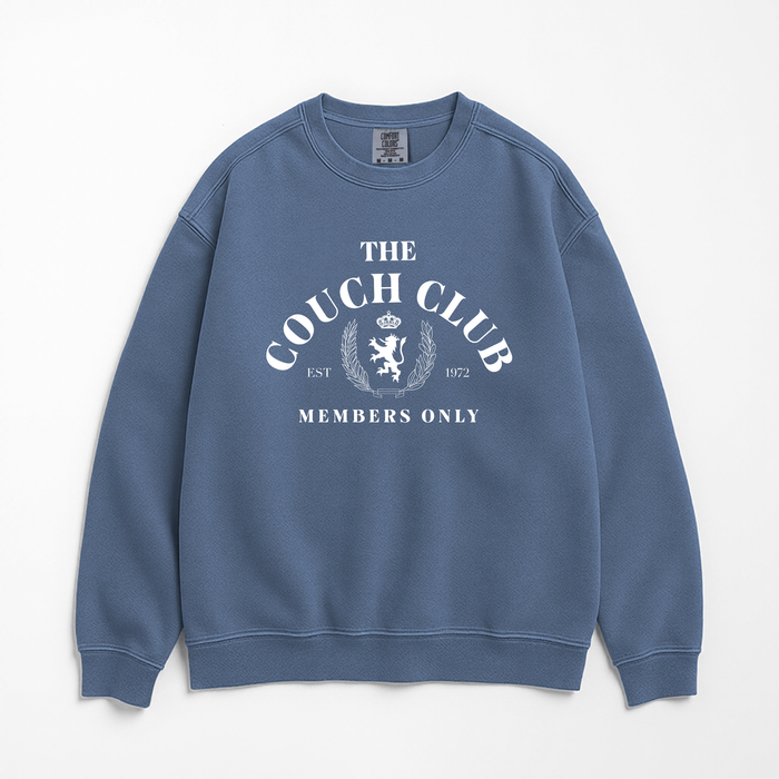 The Couch Club Sweatshirt - Denim