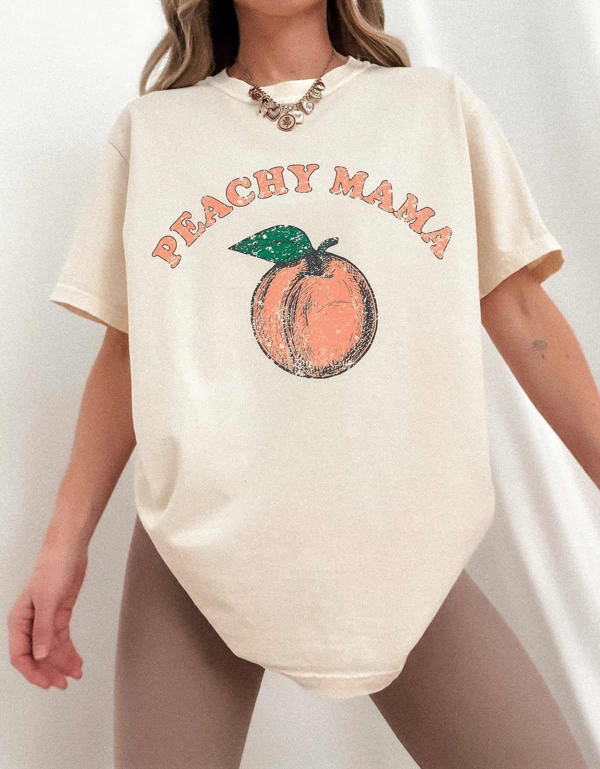 Peachy Mama Tee