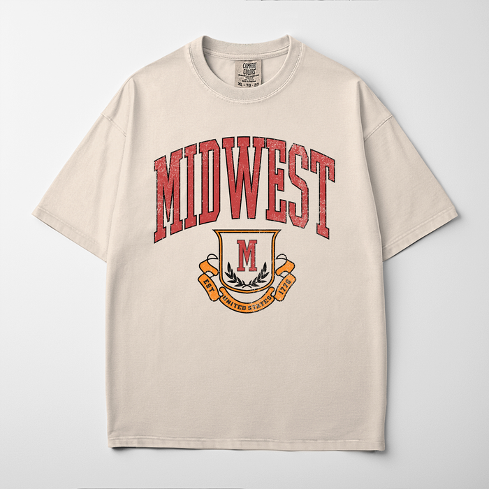 Midwest Crest Tee