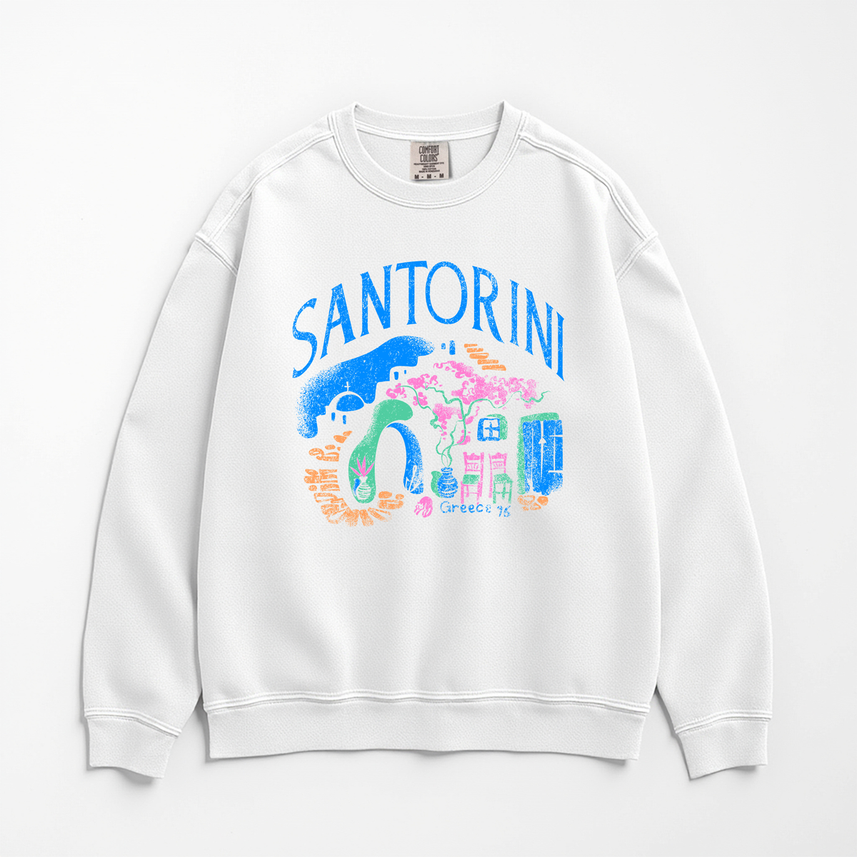 Santorini Travel Sweatshirt