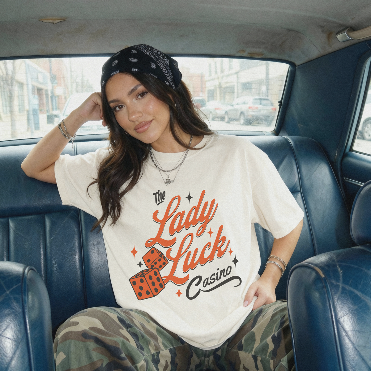 Lady Luck Casino Tee