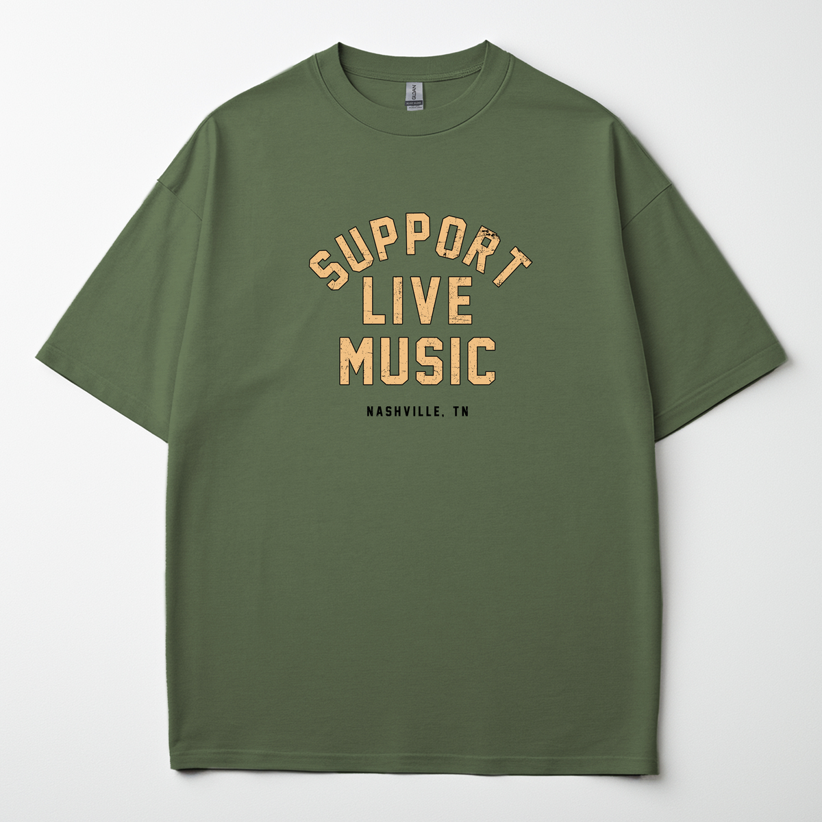 Support Live Music Tee
