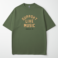 Support Live Music Tee