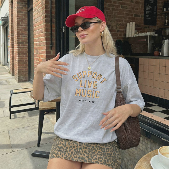Support Live Music Tee