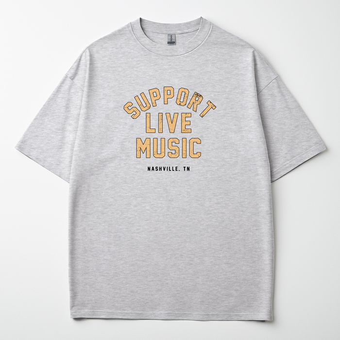 Support Live Music Tee