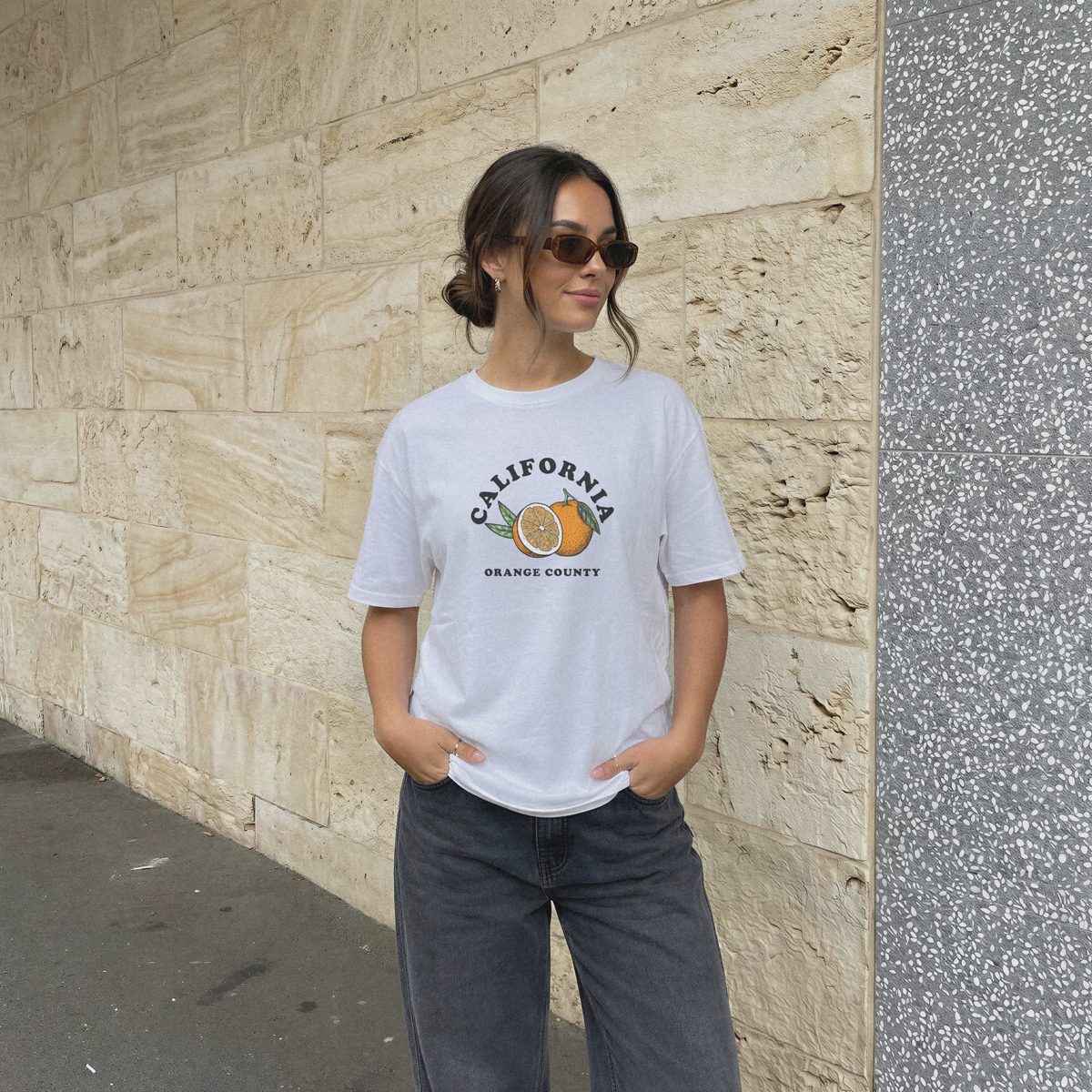 California Orange County Tee