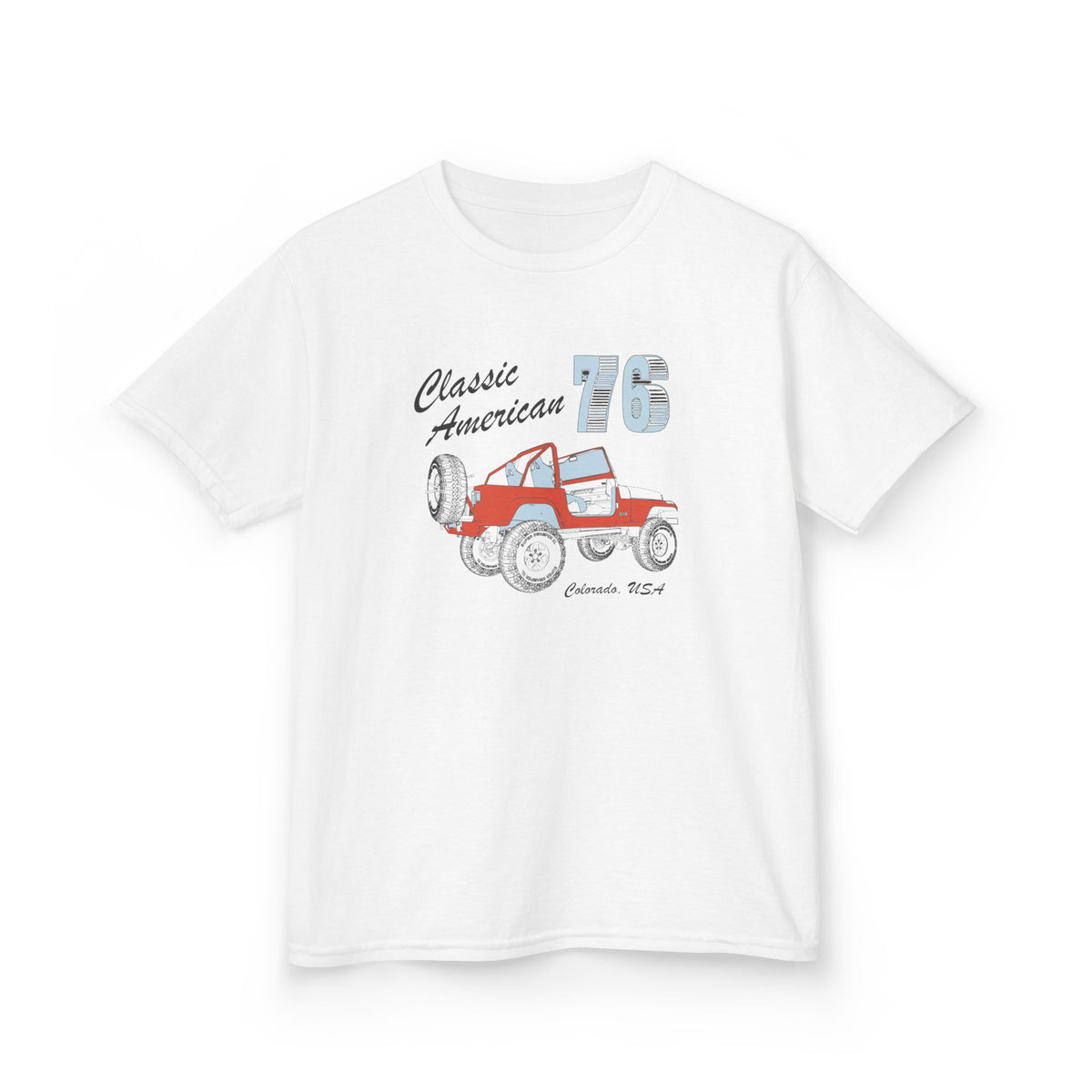 Classic American Jeep Baby Tee