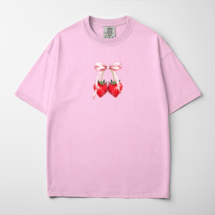 Strawberries Coquette Tee