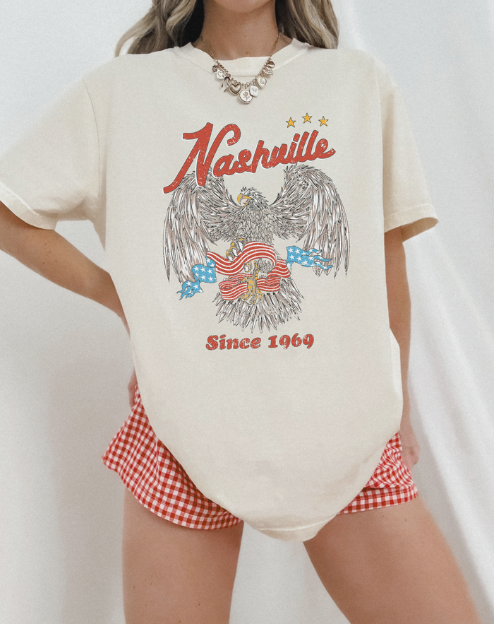 Nashville Eagle Americana Tee