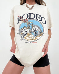 Rodeo Bucking Bronco Graphic Tee