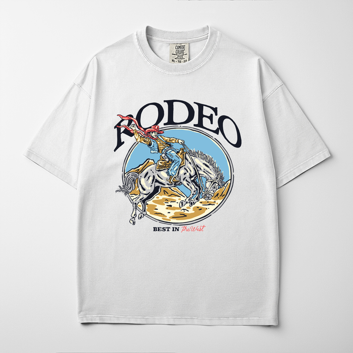 Rodeo Bucking Bronco Graphic Tee