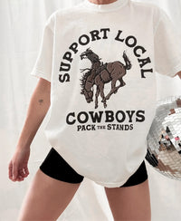 Support Local Cowboys Tee