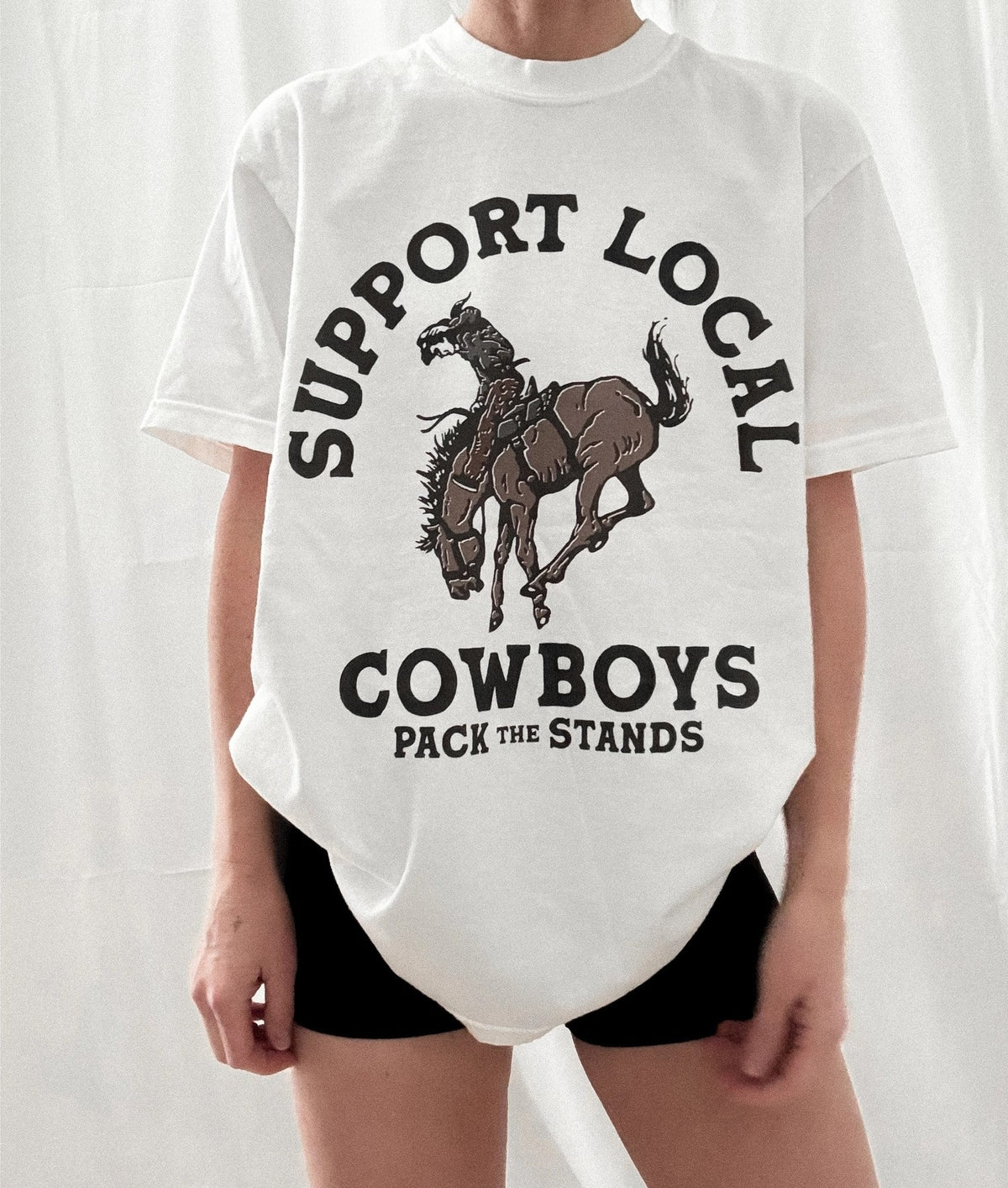 Support Local Cowboys Tee