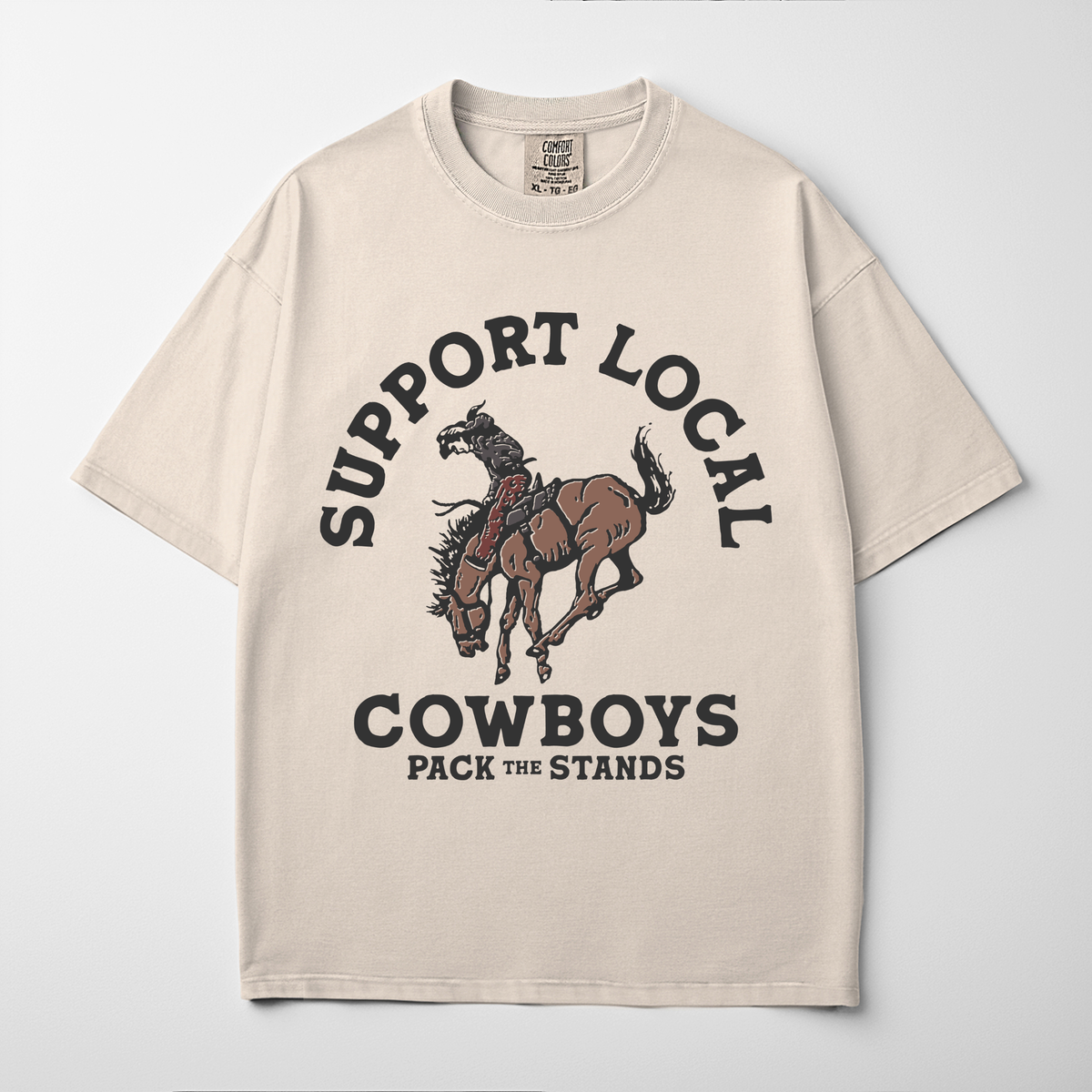 Support Local Cowboys Tee