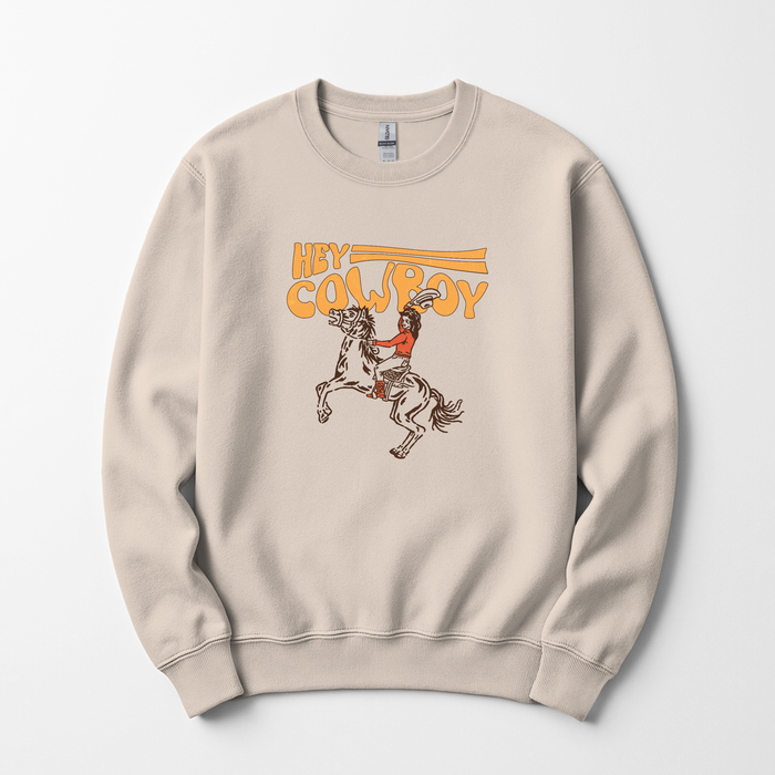 Hey Cowboy Graphic Sweatshirt