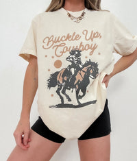 Buckle Up Cowboy Graphic Tee