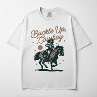 Buckle Up Cowboy Graphic Tee
