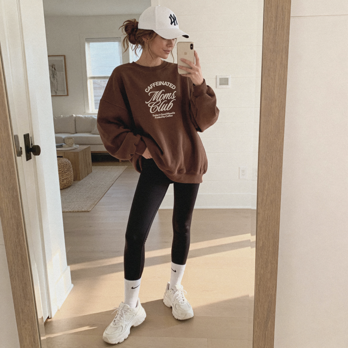 Caffeinated Moms Club Sweatshirt