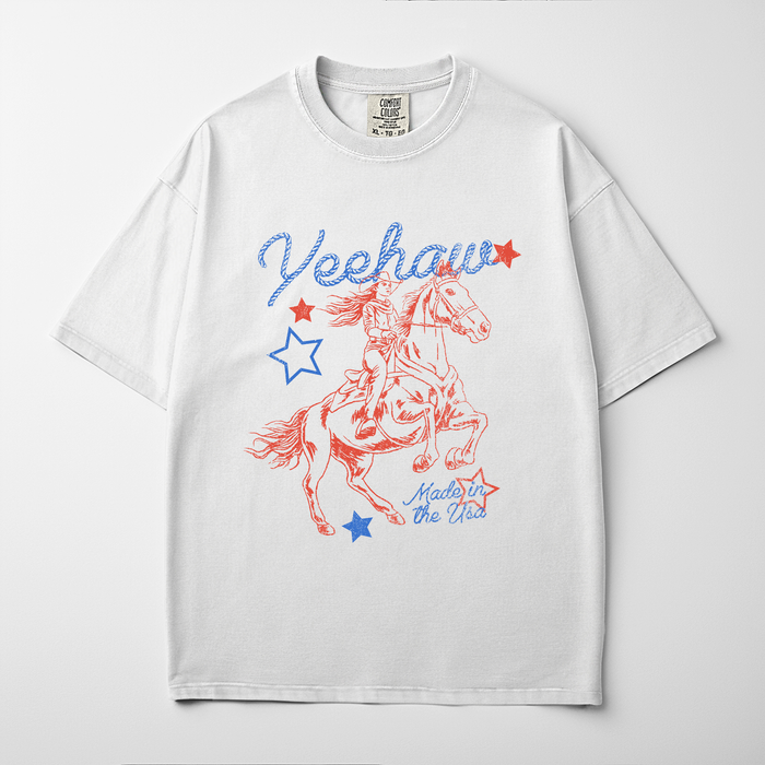 Yeehaw Western USA Graphic Tee