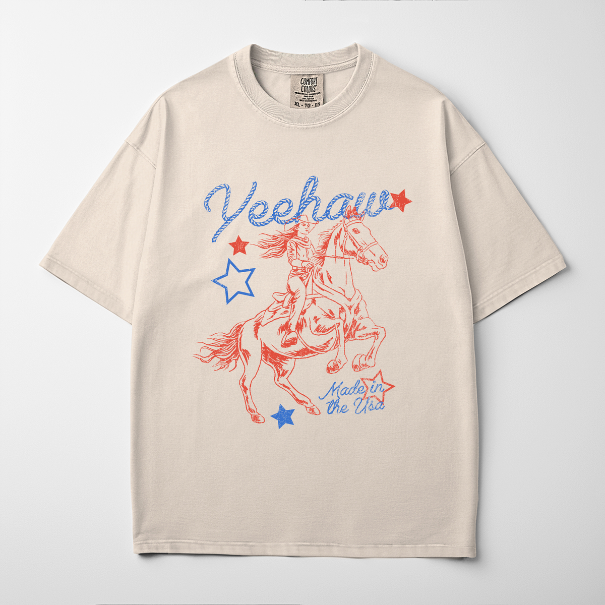 Yeehaw Western USA Graphic Tee