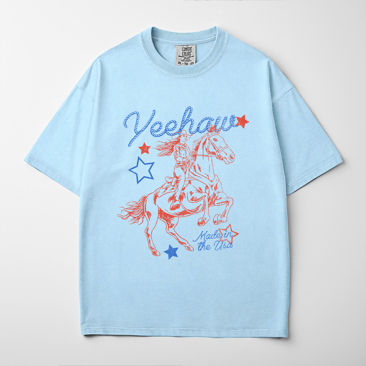 Yeehaw Western USA Graphic Tee
