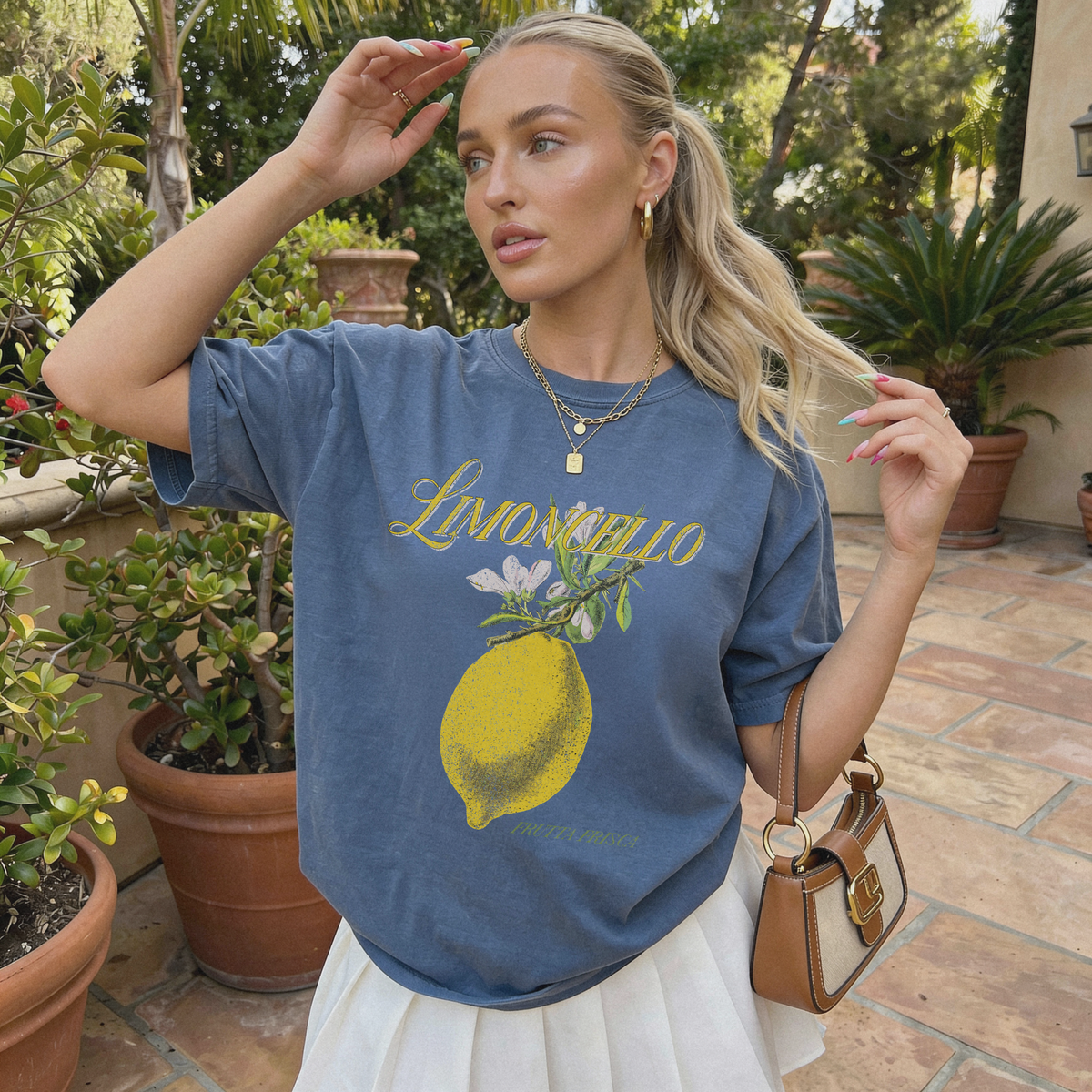 Limoncello Lemon Tee
