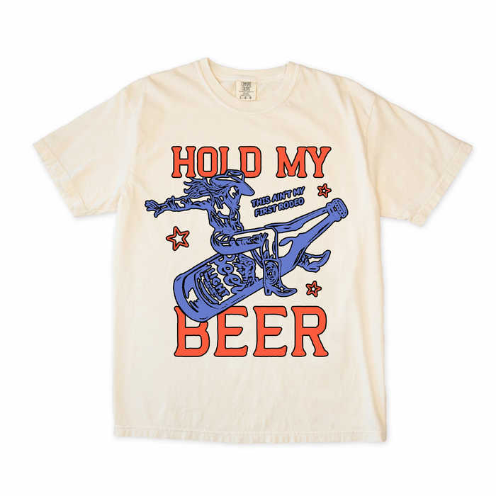 Hold My Beer Cowgirl Tee