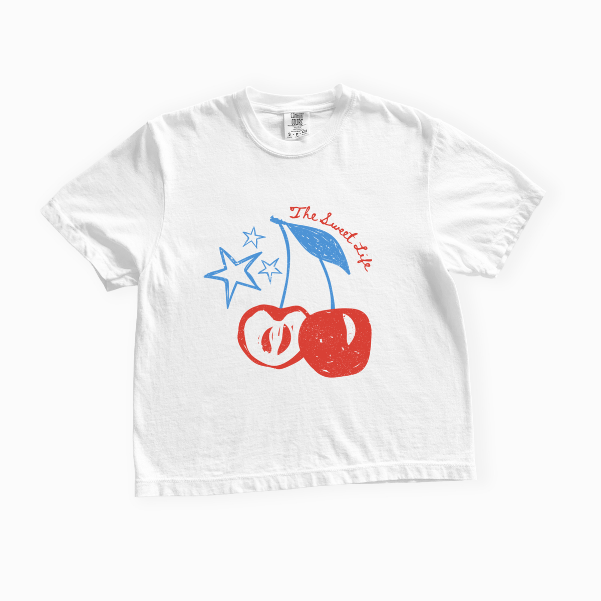 Cherry Apple Boxy Tee