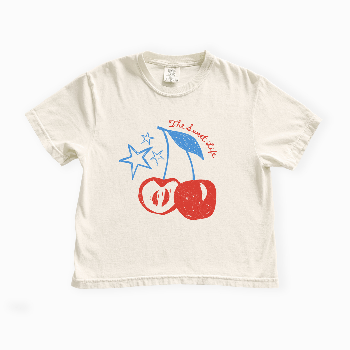 Cherry Apple Boxy Tee