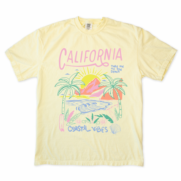California Coastal Vibes Tee