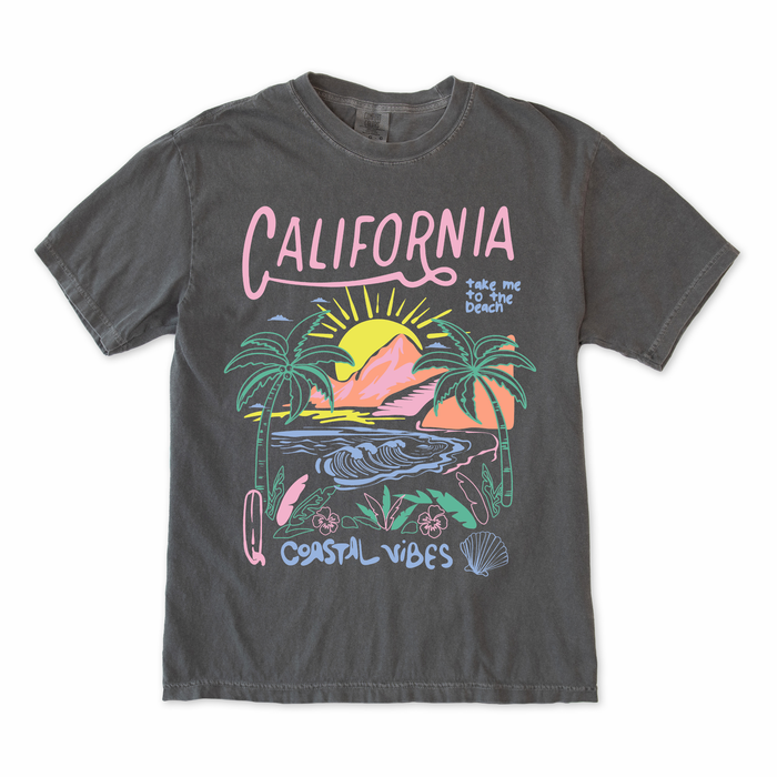 California Coastal Vibes Tee